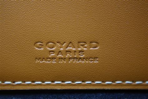 fake goyard nyc|authentic goyard wallet.